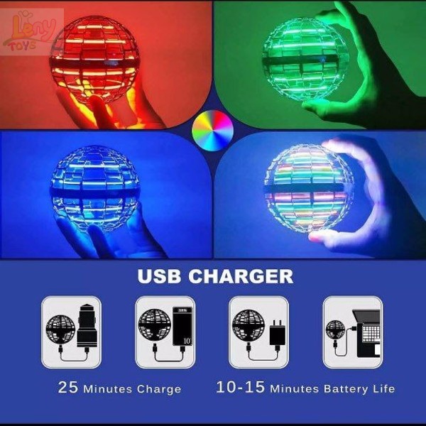 توپ پرنده شارژی ریموت دار LED